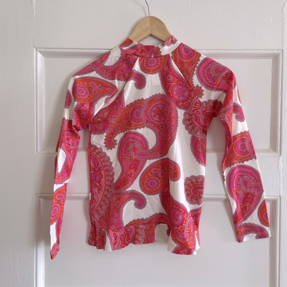 ZIMMERMANN Peggy Frill Kids Rash Guard - Girl’s Size 10 - New With Tags - Picture 5 of 9